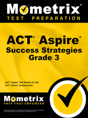 cover image of ACT Aspire Grade 3 Success Strategies Study Guide